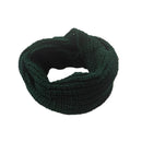 Cachecol Feminino de Tricô em Lã com Duas Voltas