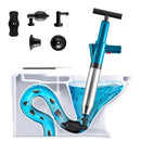 Desentupidor Pneumático de Alta Pressão em Aço Inox – Vaso Sanitário, Pia e Ralos