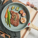 Frigideira Gourmet Antiaderente de Cerâmica com Tampa