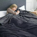 Kit 2 Mantas Casal de Inverno Microfibra Lisa