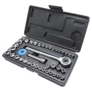 Kit com 46 Peças de Ferramentas Multifuncional com Maleta