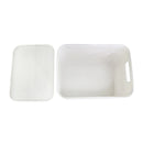 Kit com 4 Caixas Organizadoras Rattan 20L com Tampa