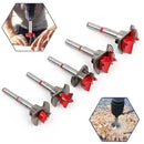 Kit com 5 Brocas para Perfuração em Madeira de Aço