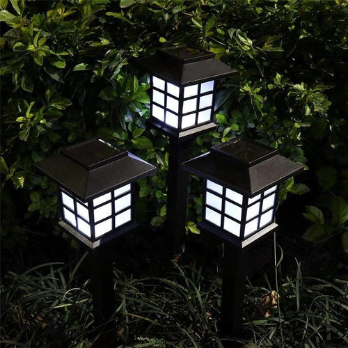 Lâmpada Oriental Solar Led Impermeável para Jardim