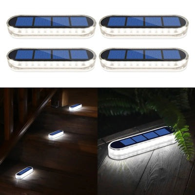 Luzes Led Solar de Piso Externo Impermeável Ultra Resistente