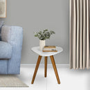 Mesinha Lateral Decorativa de Pé Palito