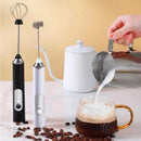 Mini Mixer Elétrico 2 em 1 para Bebidas e Ovos Recarregável