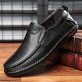 Mocassim Masculino de Couro Antiderrapante - ClassLine