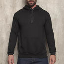 Moletom Unissex Flanelado Canguru com Capuz de Algodão