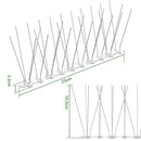 Passarinheira Anti Pássaros para Telha de Aço Inoxidável - 12 peças