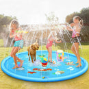 Piscina Inflável Infantil com Jatos de Água – Brinquedo Sprinkler ao Ar Livre 170cm