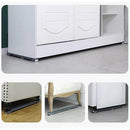 Suporte com Rodinhas Ajustável – Base para Geladeira, Fogão e Máquina de Lavar