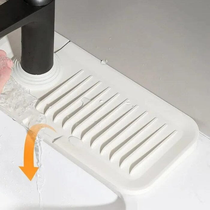 Tapete de Silicone de Drenagem para Torneira de Cozinha - SplashFree