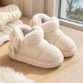 Bota Feminina Tornozelo Pelucia Preto Inverno 1