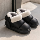 Bota Feminina Tornozelo Pelucia Preto Inverno 2