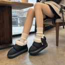 Bota Feminina Tornozelo Pelucia Preto Inverno 3