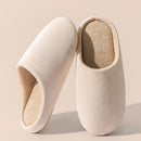 chinelos-masculinos-de-veludo-antiderrapantes-macios-e-confortaveis-para-casa-no-inverno-compre-1-leve-2-pares - 3