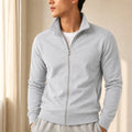 jaqueta-esportiva-masculina-casual-com-ziper-e-gola-alta-manga-longa-slim-cor-solida-para-inverno-cor-03-cinza-claro