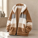 Jaqueta Feminina Oversize Pelucia Capuz Inverno 2