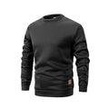 moletom-masculino-com-capuz-e-forro-de-la-pulover-termico-solto-manga-longa-para-inverno-quente - 2