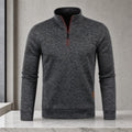 Moletom Masculino Meio Ziper Gola Alta Streetwear 2
