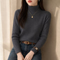 sueter-feminino-gola-alta-forrado-de-veludo-termico-macio-manga-longa-para-inverno-coreano-cor-05-cinza-escuro