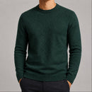 sueter-masculino-trico-padrao-diamante-decote-redondo-casual-manga-longa-versatil-para-inverno-cor-03-verde-haqin
