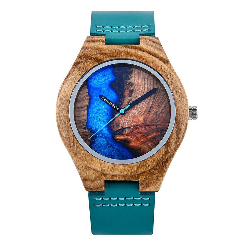 Relógio Masculino Feminino Bamboo Wood