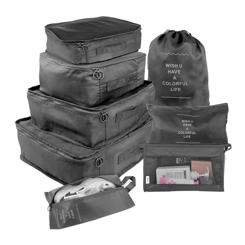 Kit com Bolsas Organizadoras Premium - Compre 5 Leve 8