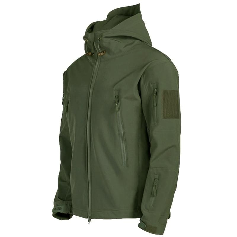 Jaqueta Masculina Tática Militar Combat Americana com Capuz